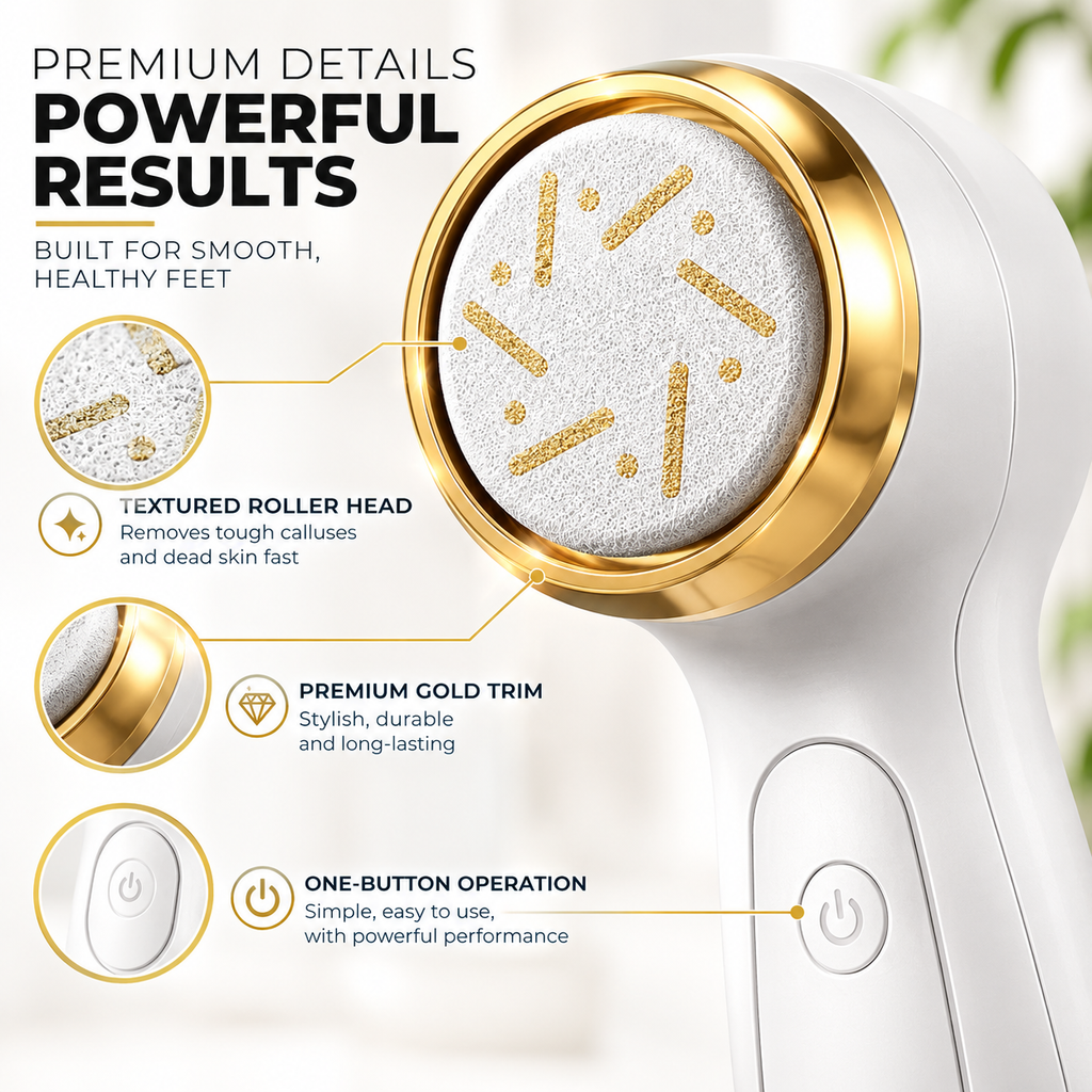 SmoothStep Professional Electric Foot Callus Remover